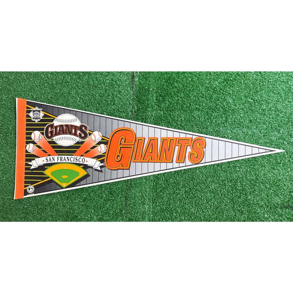 Vintage San Francisco Giants Felt Pennant 12x30 MLB Baseball Wall Decor Retro